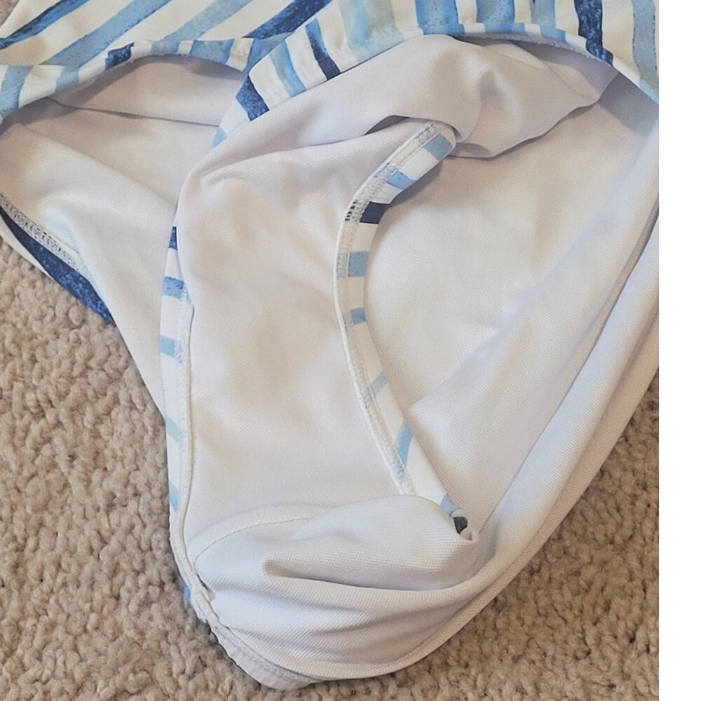 Lilly Pulitzer Loraline One Piece Swimsuit 6 Seaside Vibes Stripe EUC - Picture 13 of 14
